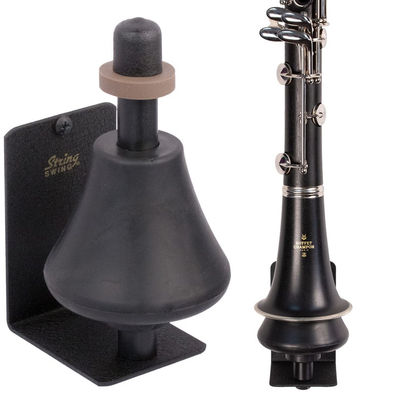 String Swing HH13-FW Clarinet Holder for Flat Wall Mount - Image 1